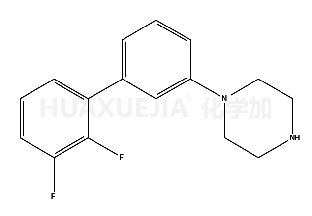 • Piperazine, 1-(2',3'-difluoro[1,1'-biphenyl]-3-yl)-