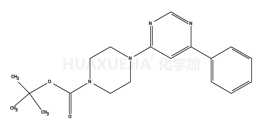 tert-butyl 4-(6-phenylpyrimidin-4-yl)piperazine-1-carboxylate