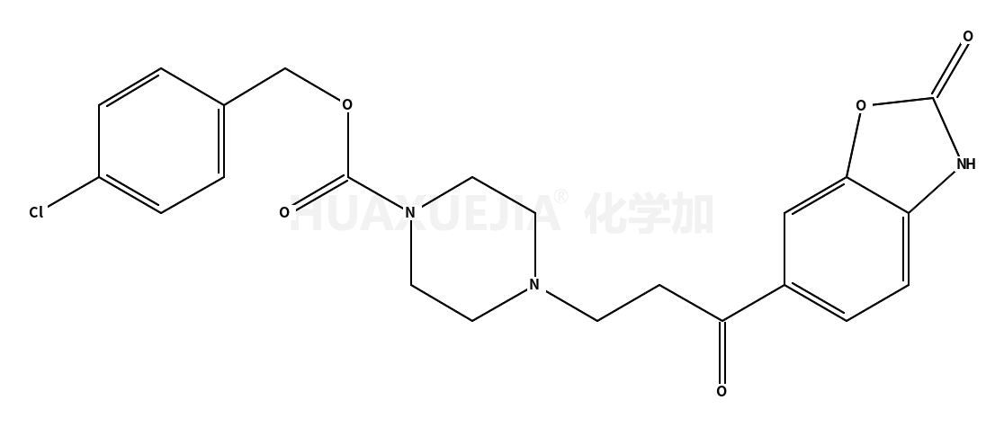 (4-chlorophenyl)methyl 4-[3-oxo-3-(2-oxo-3H-1,3-benzoxazol-6-yl)propyl]piperazine-1-carboxylate