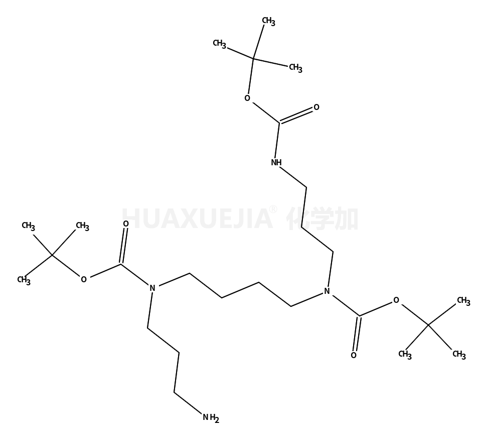 tert-butyl N-(3-aminopropyl)-N-[4-[(2-methylpropan-2-yl)oxycarbonyl-[3-[(2-methylpropan-2-yl)oxycarbonylamino]propyl]amino]butyl]carbamate