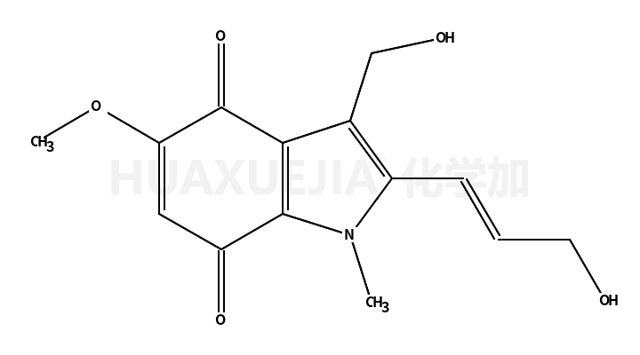 3-(hydroxymethyl)-2-[(E)-3-hydroxyprop-1-enyl]-5-methoxy-1-methylindole-4,7-dione