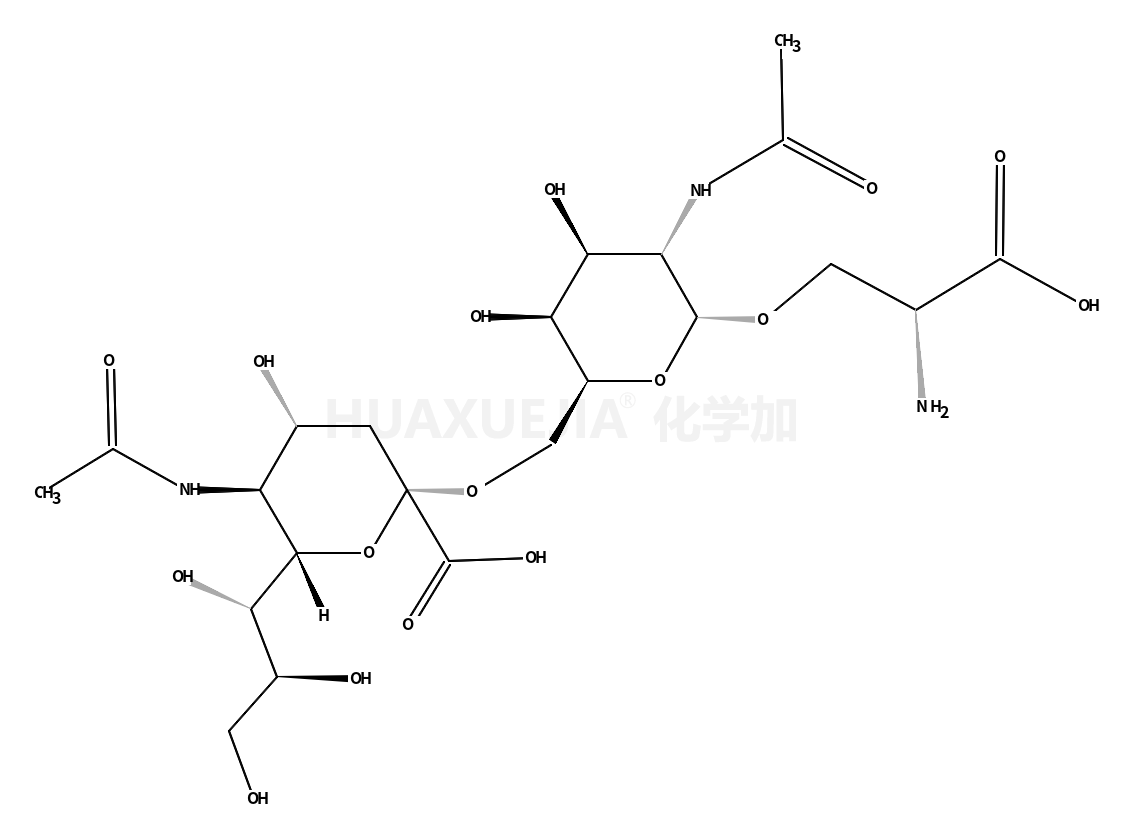 O-(5-acetamido-3,5-dideoxy-D-glycero-α-D-galacto-2-nonulopyranosylonic acid)-(2-6)-O-(2-acetamido-2-deoxy-α-D-galactopyranosyl)-(1-3)-L-serine