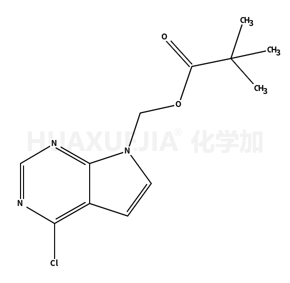 Propanoic acid, 2,2-dimethyl-, (4-chloro-7H-pyrrolo[2,3-d]pyrimidin-7-yl)methyl ester