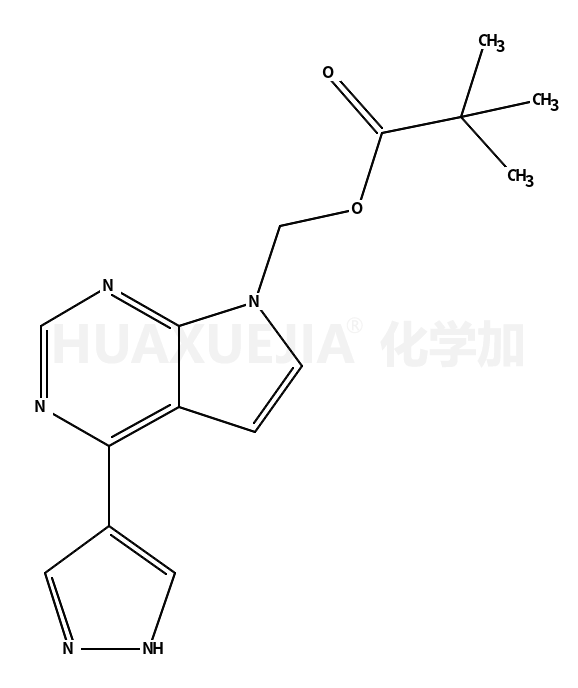 [4-(1H-吡唑-4-基)-7H-吡咯并[2,3-d]嘧啶-7-基]甲基特戊酸酯