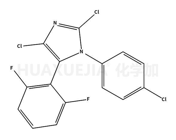 2,4-dichloro-1-(4-chlorophenyl)-5-(2,6-difluorophenyl)imidazole