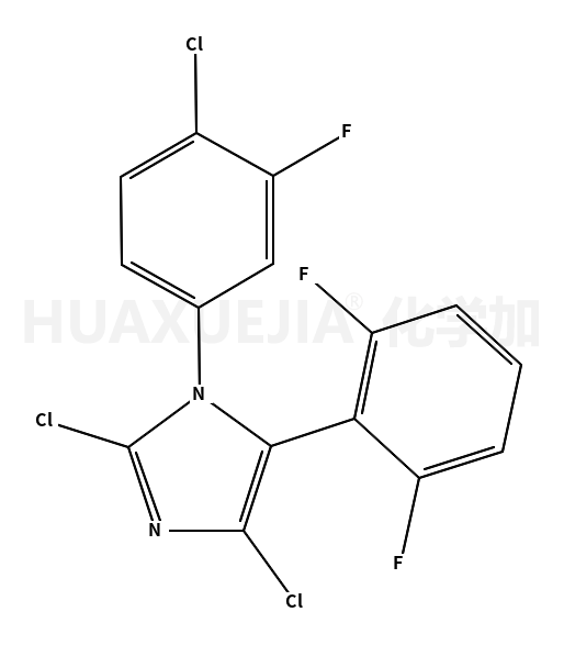 2,4-dichloro-1-(4-chloro-3-fluorophenyl)-5-(2,6-difluorophenyl)imidazole
