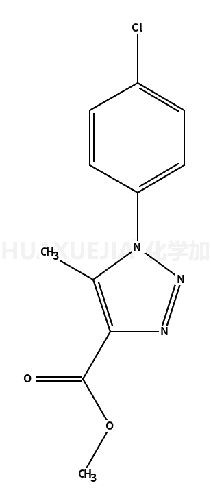 1-(4-氯苯基)-5-甲基-1,2,3-三唑-4-甲酸甲酯
