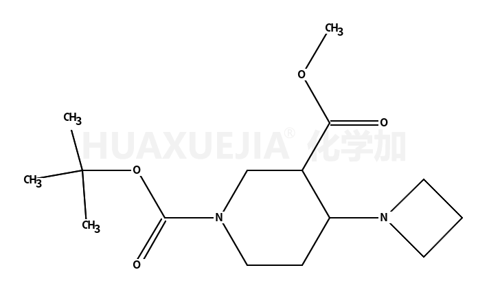 1-O-tert-butyl 3-O-methyl 4-(azetidin-1-yl)piperidine-1,3-dicarboxylate