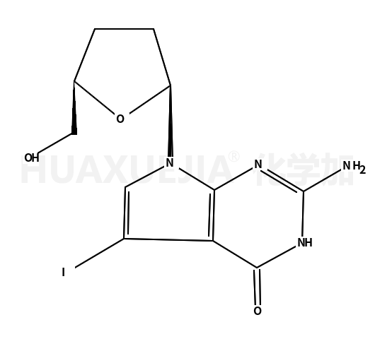 2-氨基-3,7-二氢-5-碘-7-[(2R,5S)-四氢-5-(羟基甲基)-2-呋喃基]-4H-吡咯并[2,3-d]嘧啶-4-酮