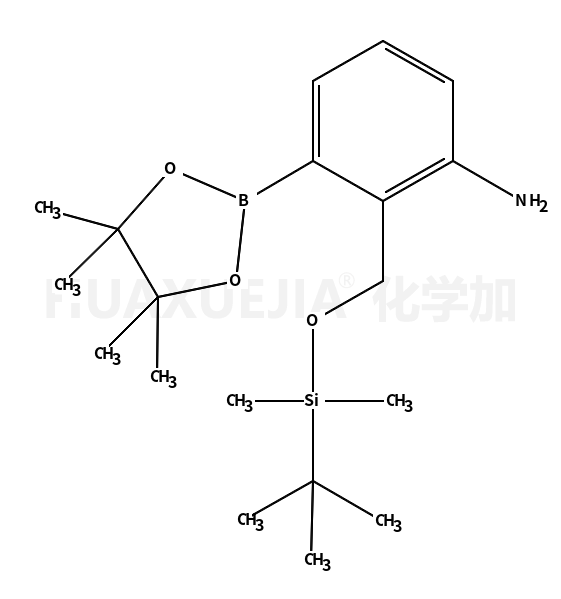 2-((叔丁基二甲基甲硅烷基氧基)甲基)-3-(4,4,5,5-四甲基-1,3,2-二噁硼烷-2-基)苯胺