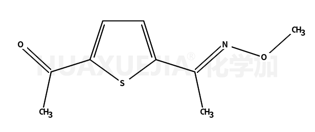 1-[5-(N-methoxy-C-methylcarbonimidoyl)thiophen-2-yl]ethanone