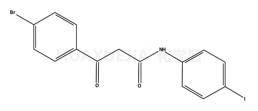 3-(4-溴苯基)-N-(4-碘苯基)-3-氧代丙酰胺