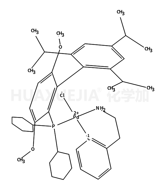 氯(2-二环己基膦基-3,6-二甲氧基-2',4',6'-三异丙基-1,1'-联苯)[2-(2-氨基乙基苯基)]钯(II)