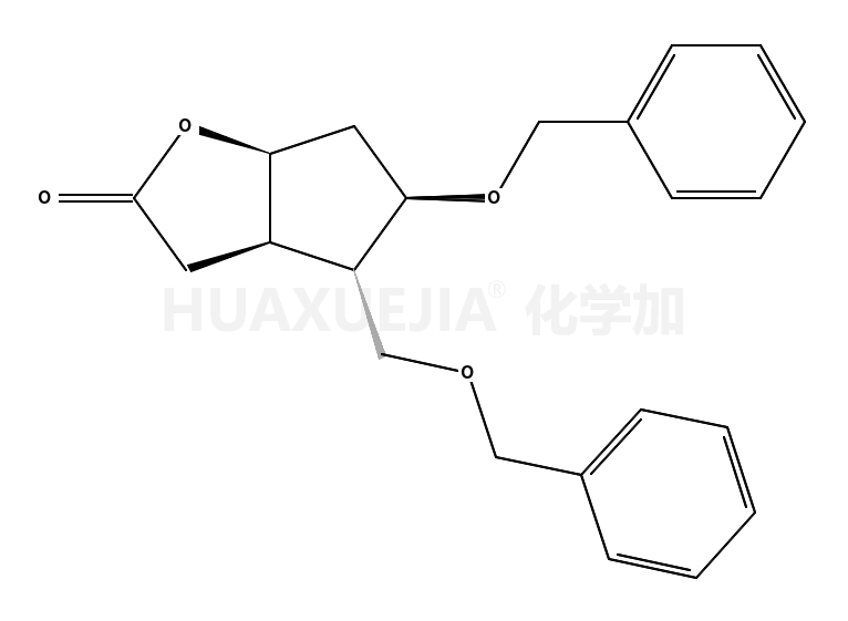 (3aS,4R,5S,6aR)-2H-环戊并[b]呋喃-2-酮, 六氢-5-(苯基甲氧基)-4-[(苯基甲氧基)甲基]-