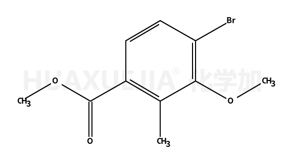 methyl 4-bromo-2-methyl-3-(methyloxy)benzoate