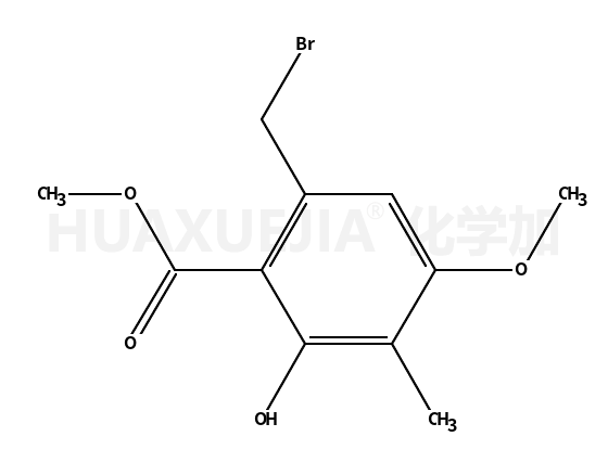 methyl 6-(bromomethyl)-2-hydroxy-4-methoxy-3-methylbenzoate