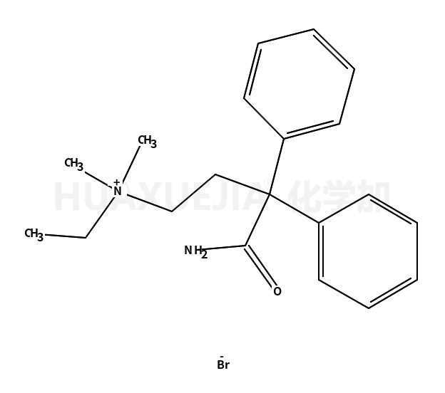 3-氨基甲酰基-3,3-二苯基丙基(乙基)二甲基溴化胺