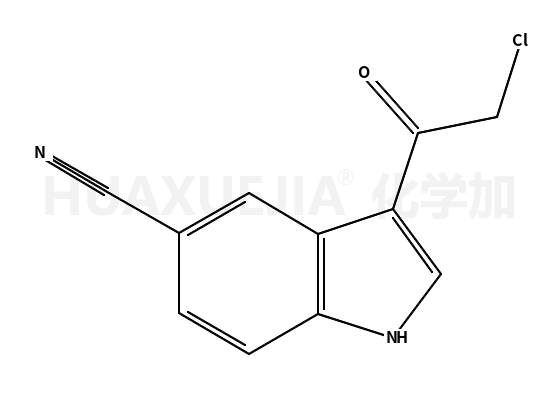 3-(2-氯乙酰基)-1H-吲哚-5-甲腈