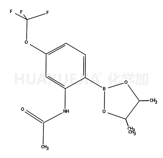 2-乙酰氨基-4-(三氟甲氧基)苯硼酸频那醇酯