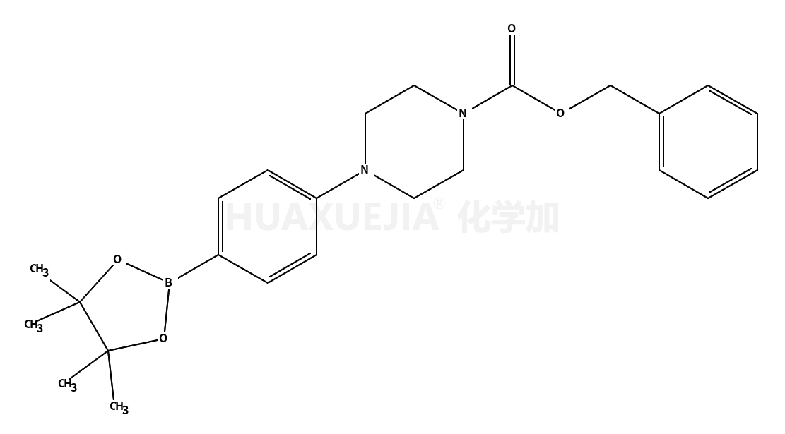 4-(4-Cbz-哌嗪)苯硼酸频那醇酯