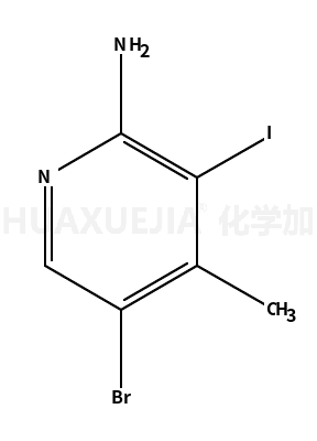 5-溴-3-碘-4-甲基-2-吡啶胺