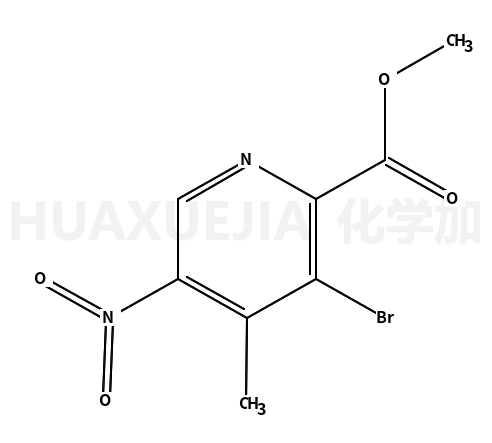 3-溴-4-甲基-5-硝基吡啶甲酸甲酯
