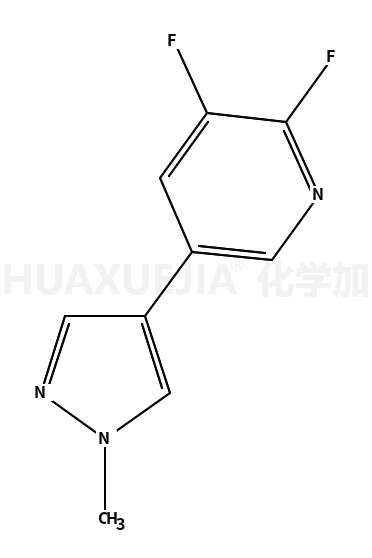 2,3-difluoro-5-(1-methyl-1H-pyrazol-4-yl)pyridine