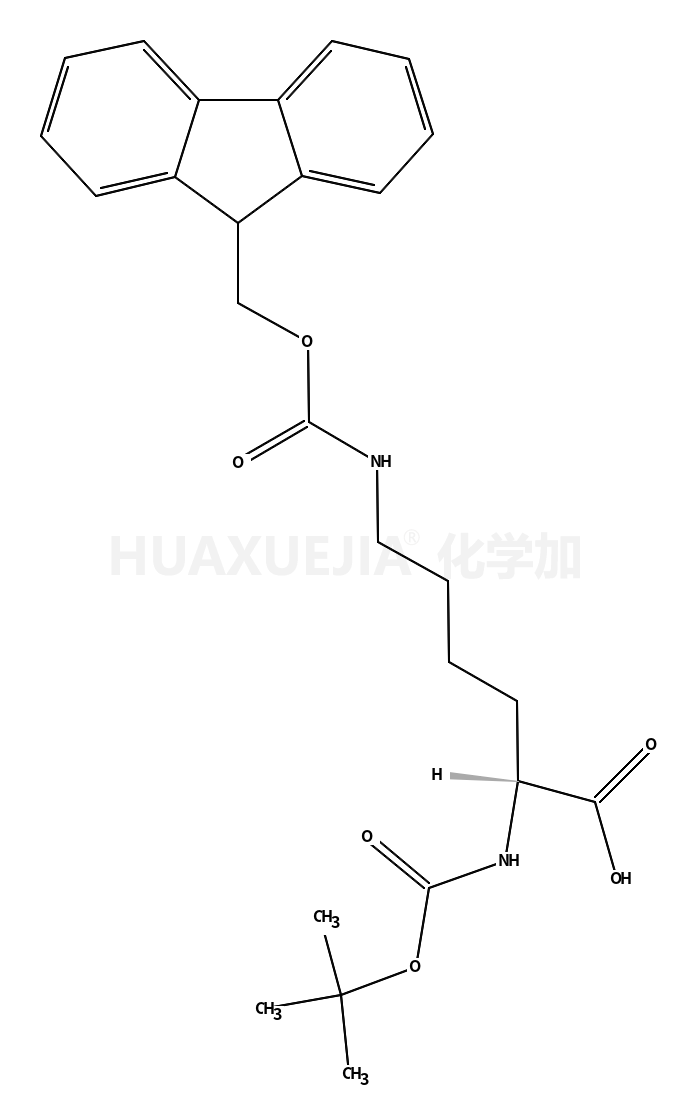 N-Boc-N'-Fmoc-D-赖氨酸 N-叔丁氧羰基-N'-芴甲氧羰基-D-赖氨酸