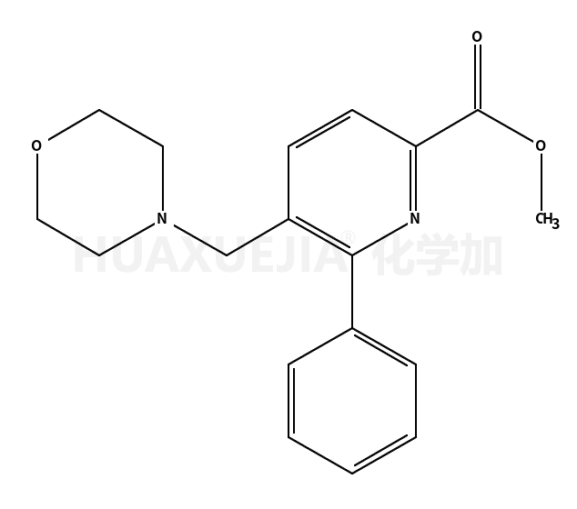 methyl 5-(morpholin-4-ylmethyl)-6-phenylpyridine-2-carboxylate