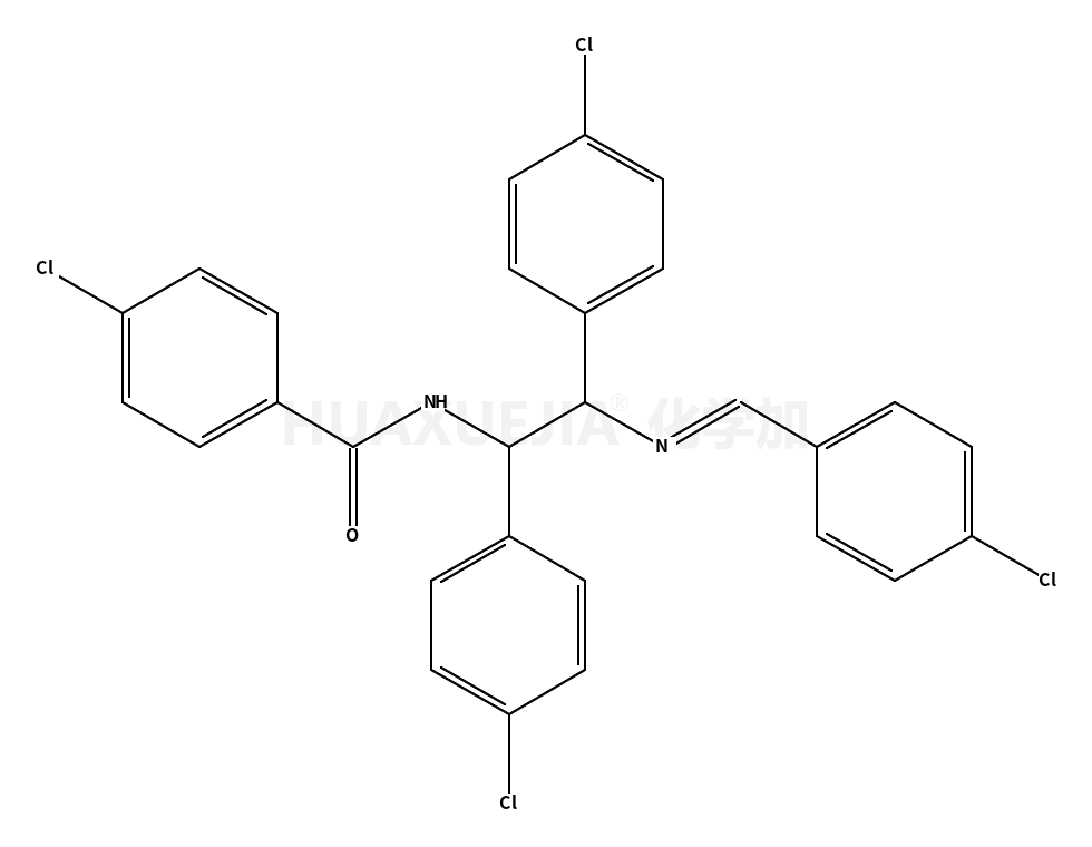 n-[1,2-双(4-氯苯基)-2-[[(4-氯苯基)亚甲基]氨基]乙基]-4-氯-苯甲酰胺