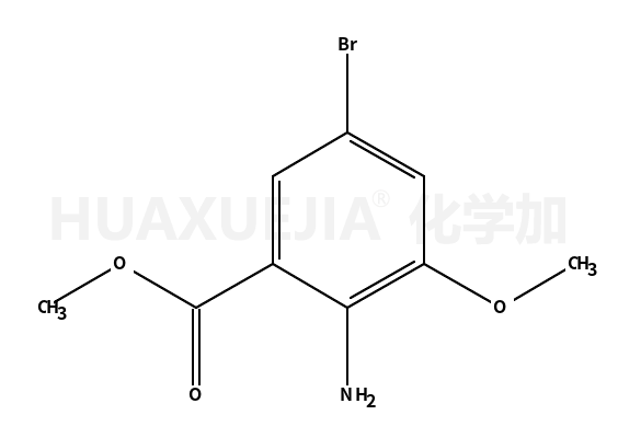 2-氨基-5-溴-3-甲氧基苯甲酸甲酯