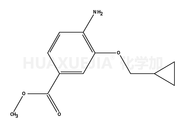 methyl 4-amino-3-(cyclopropylmethoxy)benzoate