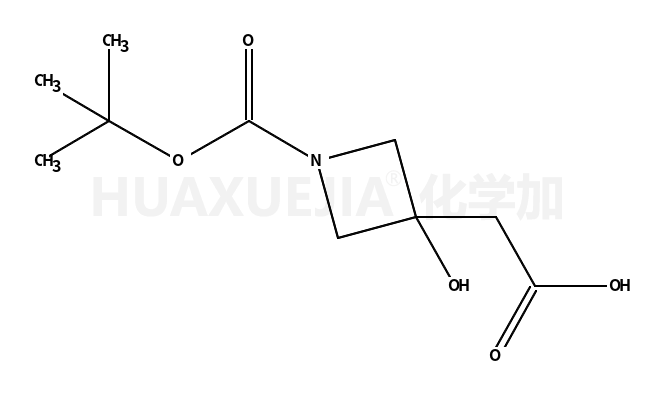 2-(1-(tert-butoxycarbonyl)-3-hydroxyazetidin-3-yl)acetic acid