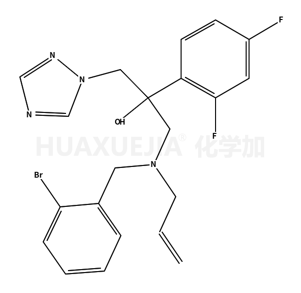 1-[(2-bromophenyl)methyl-prop-2-enylamino]-2-(2,4-difluorophenyl)-3-(1,2,4-triazol-1-yl)propan-2-ol