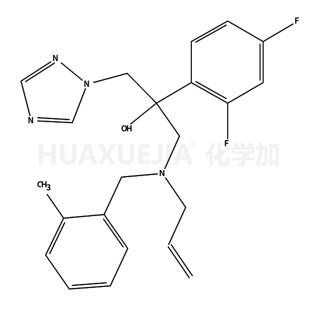 2-(2,4-difluorophenyl)-1-[(2-methylphenyl)methyl-prop-2-enylamino]-3-(1,2,4-triazol-1-yl)propan-2-ol
