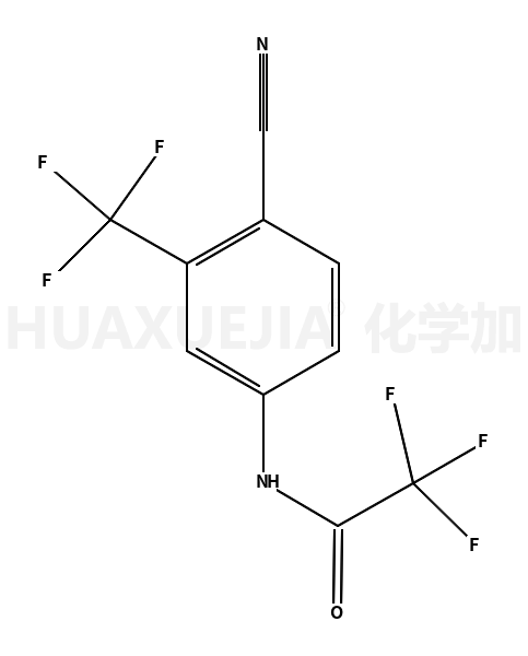 N-[4-cyano-3-(trifluoromethyl)phenyl]-2,2,2-trifluoro-acetamide