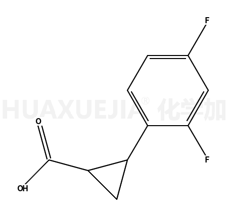 2-(2,4-difluorophenyl)cyclopropane-1-carboxylic acid