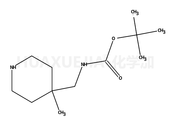 tert-butyl (4-methylpiperidin-4-yl)methylcarbamate