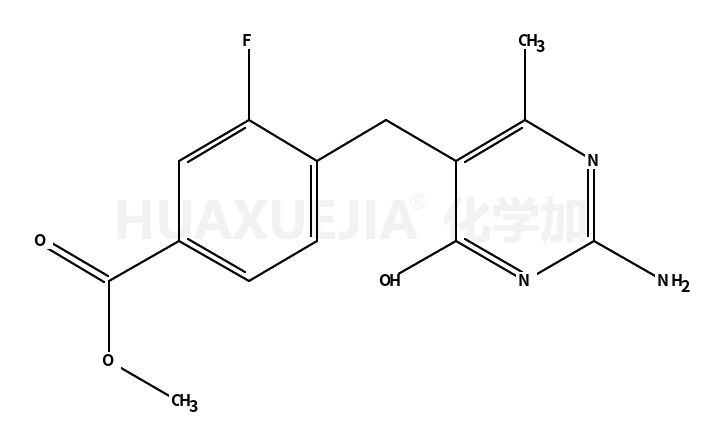4-((2-氨基-4-羟基-6-甲基嘧啶-5-基)甲基)-3-氟苯甲酸甲酯