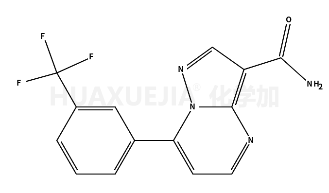 7-[3-(三幅甲基)苯基吡唑[1,5-a]嘧啶-3-甲酰胺