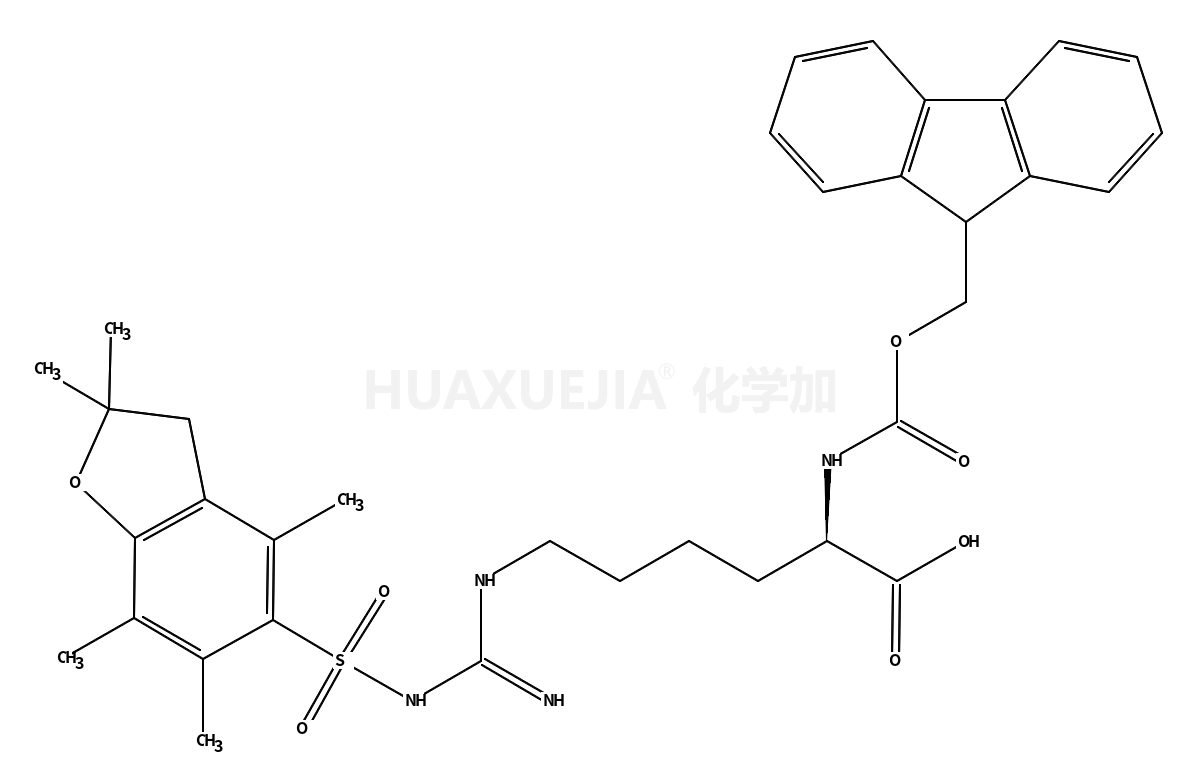 N-芴甲氧羰基-N'-(2,2,4,6,7-五甲基二氢苯并呋喃-5-磺酰基)-L-高精氨酸