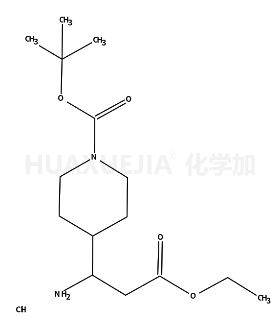 4-(1-氨基-3-乙氧基-3-氧代丙基)哌啶-1-羧酸叔丁酯盐酸盐