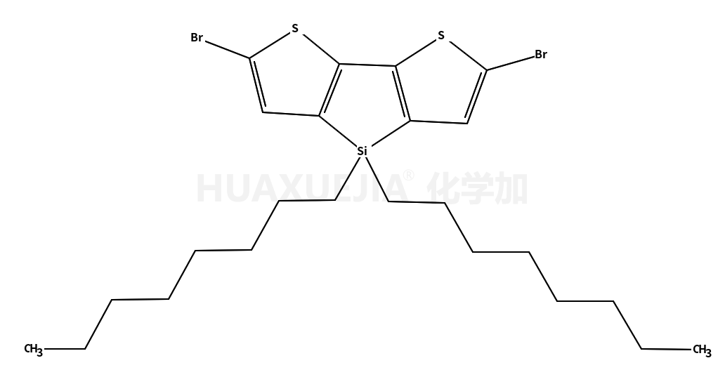 2,6-二溴-4,4-二正辛基二噻吩并[3,2-b:2',3'-d]噻咯