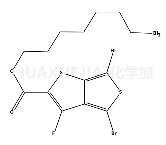 4,6-二溴-3-氟噻吩并[3,4-b]噻吩-2-羧酸辛酯