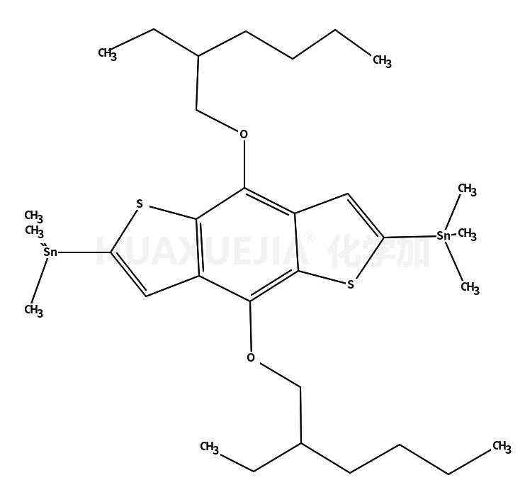 (4,8-双((2-乙基己基)氧基)苯并[1,2-b:4,5-b]二噻吩-2,6-二基)双(三甲基锡)