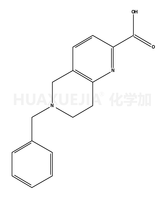 5,6,7,8-四氢-6-(苯基甲基)-1,6-萘啶-2-羧酸