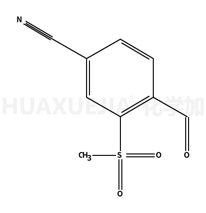 4-甲酰基-3-(甲基磺酰基)苯甲腈