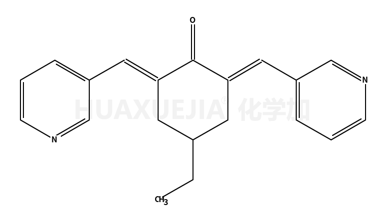 4-乙基-2,6-双(吡啶-3-基亚甲基)环己酮