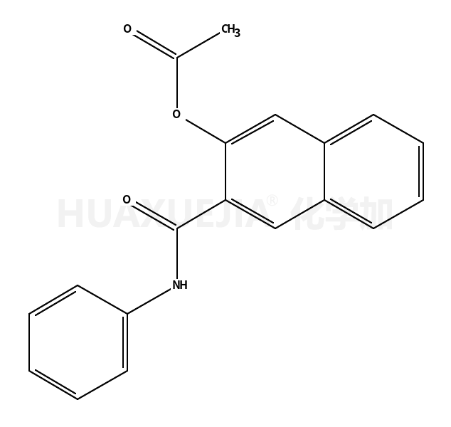 2-乙酰氧基-3-萘甲酰苯胺