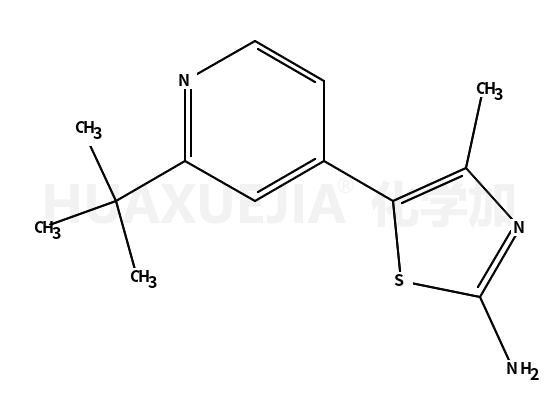 2-amino-4-methyl-5-(2-tert-butyl-4-pyridyl)-1,3-thiazole